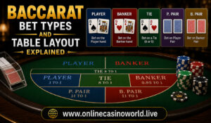 Baccarat Bet Types and Table Layout Explained