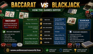 Baccarat vs Blackjack How the Games Differ