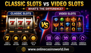 Classic Slots vs Video Slots What’s the Difference