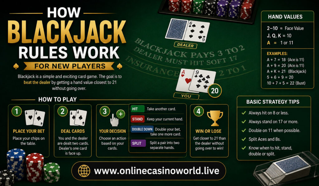 How Blackjack Rules Work for New Players