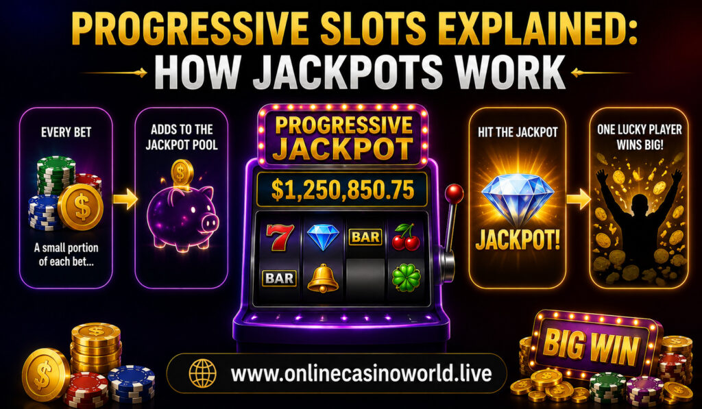 Progressive Slots Explained How Jackpots Work