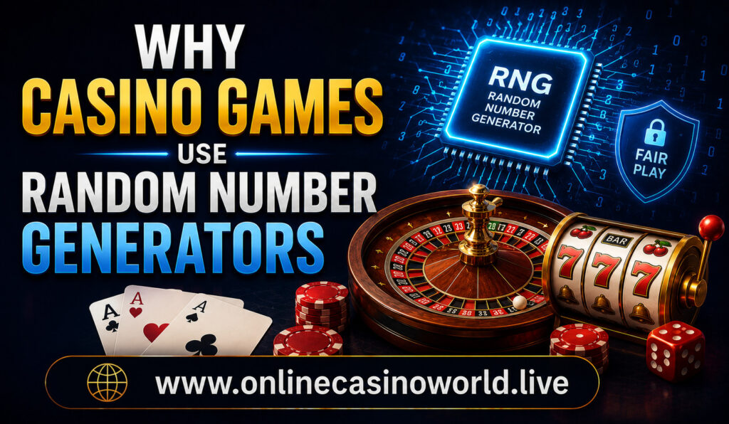 Why Casino Games Use Random Number Generators