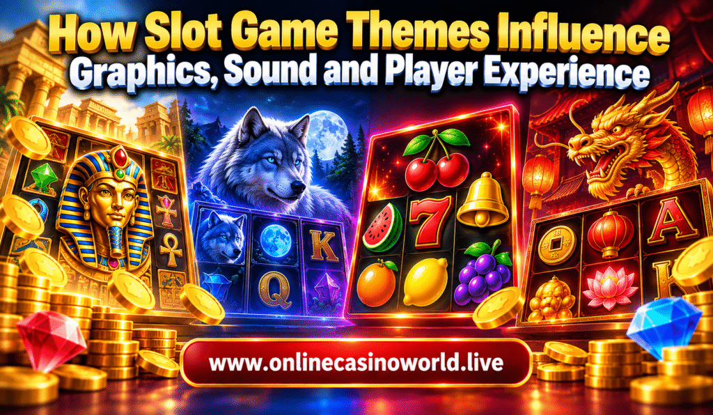 How Slot Game Themes Influence Graphics, Sound and Player Experience
