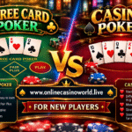 Three Card Poker vs Casino Poker for New Players